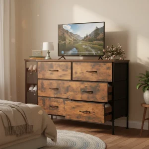 6-Drawer Dresser for Bedroom