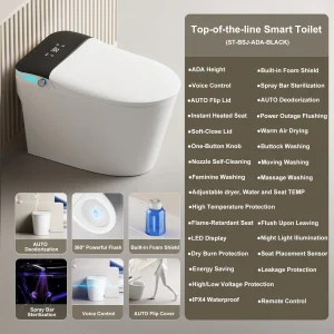 Smart Toilet with Built in Bidet