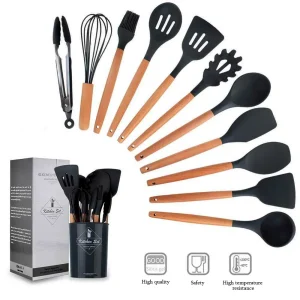 12 Piece Silicone Kitchenware Set