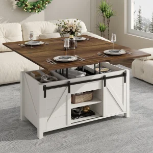 Farmhouse Lift-Top Coffee Table
