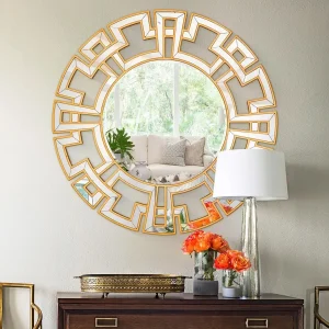 Large Gold Mirror