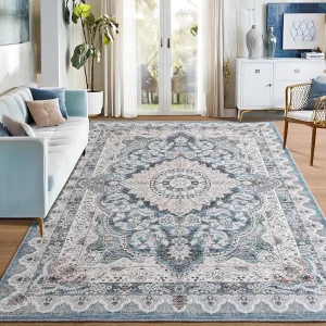 6x9 Washable Vintage Rug