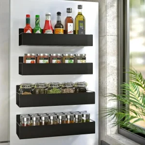 Magnetic Spice Rack. 4 Pack