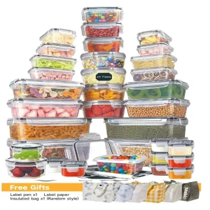 48 Piece BPA-Free Food Storage Set